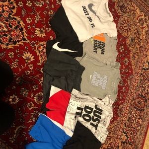 Nike shorts and shirts toddler